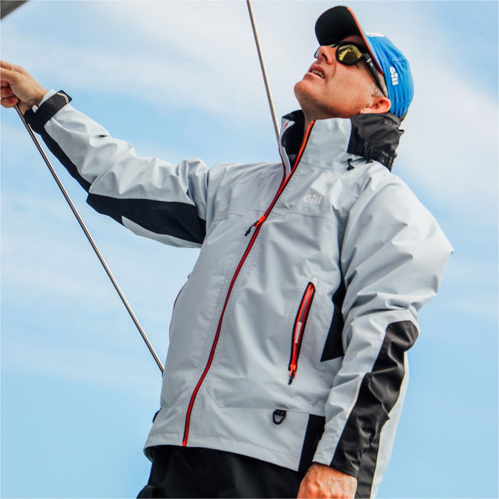 2024 Gill Unisex Verso Inshore Racing Jacket V101J - Light Grey